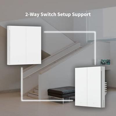 Aqara Draadloze wandschakelaar WS-EUK02 Wit Apple HomeKit Aqara Draadloze wandschakelaar WS-EUK02 Wit Apple HomeKit