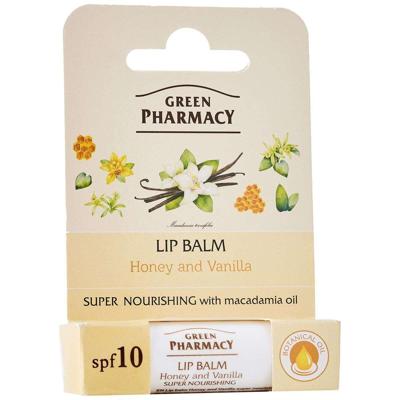 Lipbalsem Green Pharmacy Honey and Vanilla 3,6 g Crème
