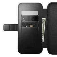 Nomad Modern Horween lederen folio iPhone 16 Pro Max - Black - thumbnail