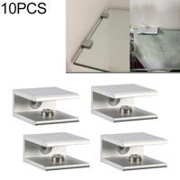 10 STKS single hole aluminiumlegering glas bevestigings clip S 12mm - thumbnail