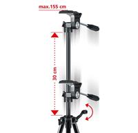 Laserliner 090.132A Wind-up statief 1/4 Hoogte (max.)=155 cm - thumbnail