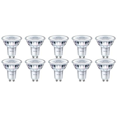 PHILIPS - LED Spot 10 Pack - CorePro 840 36D - GU10 Fitting - Dimbaar - 3W - Natuurlijk Wit 4000K | Vervangt 35W