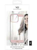 White Diamonds Air Protection Cover Voor Apple IPhone 14 Pro Max Roze Goud - thumbnail