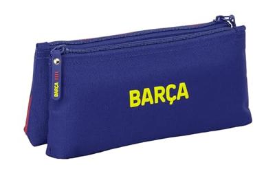 Reistasje F.C. Barcelona Blauw Kastanjebruin Sportief 22 x 10 x 8 cm