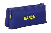 Reistasje F.C. Barcelona Blauw Kastanjebruin Sportief 22 x 10 x 8 cm - thumbnail