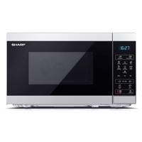 Sharp YC-MS02ES Magnetron Zwart, Zilver, Wit 800 W - thumbnail