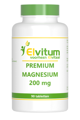 Elvitum Premium Magnesium 200mg Tabletten