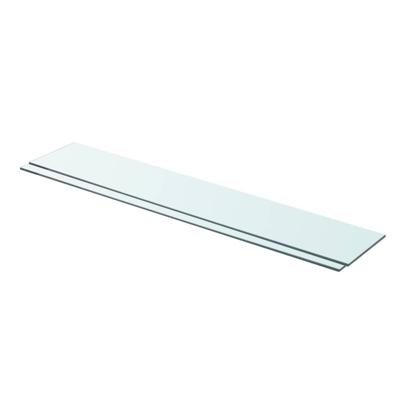 VidaXL Schappen 2 st 90x15 cm glas transparant VidaXL Schappen 2 st 90x15 cm glas transparant
