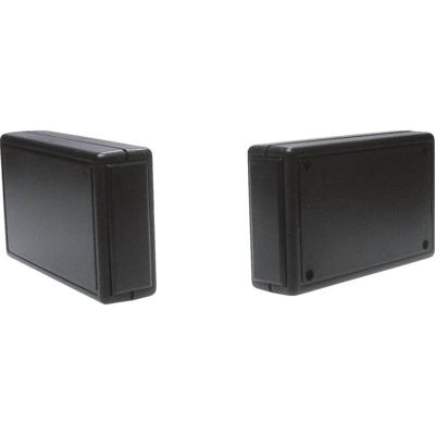 Strapubox 2834 SW Universele behuizing 100 x 60 x 25 ABS Zwart 1 stuk(s)