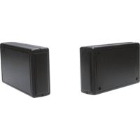 Strapubox 2834 SW Universele behuizing 100 x 60 x 25 ABS Zwart 1 stuk(s) - thumbnail