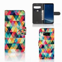 Samsung Galaxy S8 | Telefoon Hoesje | Geruit - thumbnail