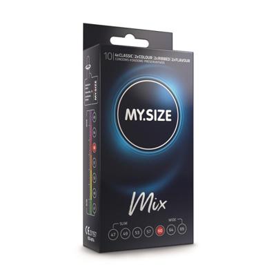 MySize PRO 60mm - Ruimere XL Condooms Mix - 10 stuks
