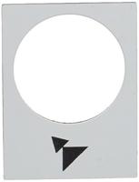 Schneider Electric ZB2BY4915 ZB2BY4915 Opschriftbord (Ø x h) 22 mm x 30 mm Wit 1 stuk(s) Piece - thumbnail