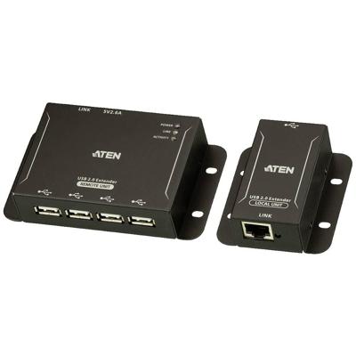 ATEN UCE3250 4-Poorts USB 2.0 CAT5 Extender tot 50 Meter ATEN UCE3250 4-Poorts USB 2.0 CAT5 Extender tot 50 Meter