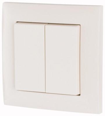 CPAD-00/194 Eaton xComfort 2-kanaals Wandtoets Wit CPAD-00/194 Eaton xComfort 2-kanaals Wandtoets Wit