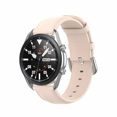 Garmin Vivomove 3 / HR / Luxe / Sport / Style / Trend - Classic leren bandje - Roze Garmin Vivomove 3 / HR / Luxe / Sport / Style / Trend - Classic leren bandje - Roze