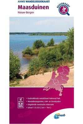 Wandelregiokaart Maasduinen 1:33.333 - Anwb - Paperback (9789018046729)