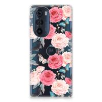 Motorola Edge 30 Pro | TPU Case | Butterfly Roses - thumbnail