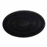 Rosborstel rubber klein zwart maat:full - thumbnail