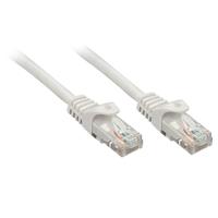 LINDY 48400 RJ45 Netwerkkabel, patchkabel CAT 5e U/UTP 0.50 m Grijs 1 stuk(s) - thumbnail