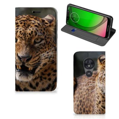 Motorola Moto G7 Play | Hoesje maken | Luipaard Motorola Moto G7 Play | Hoesje maken | Luipaard