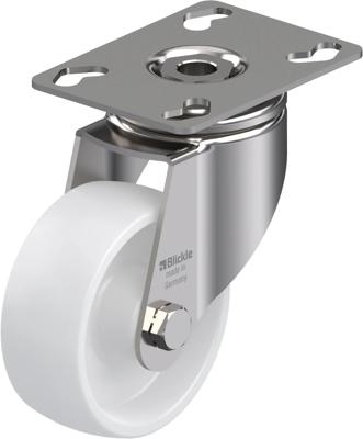 Blickle LKPXA-PO 80G Zwenkwiel Wieldiameter: 80 mm Draagvermogen (max.): 120 kg 1 stuk(s)