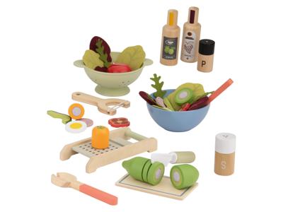 lupilu Houten eetset (sla)