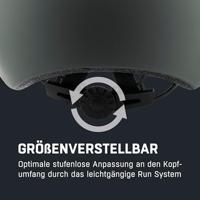 Olympic Sportswear Alpina sports urban helm haarlem 52-57 mat grijs - thumbnail