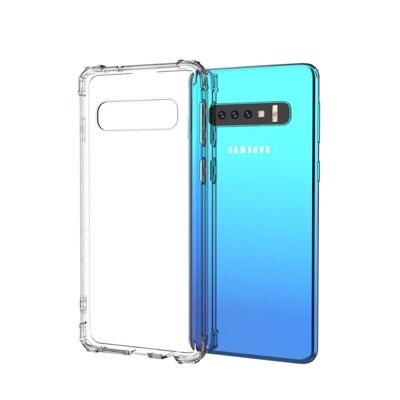 Transparante schokbestendige TPU Case voor Galaxy S10(Transparent)