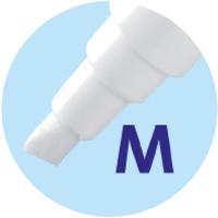 Pelikan inktuitwisser Super Sheriff, schuine punt voor breed en fijn wissen - thumbnail