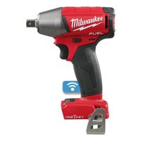 Milwaukee M18 FUEL™ ONEIWP12-0 ONE-KEY™ Accu slagmoersleutel 300Nm 1/2" borgpin 18V Basic Body - 4933451152 - thumbnail