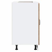 Spoelbakonderkast Kalmar 60x46x81,5 cm bewerkt hout oud hout - thumbnail