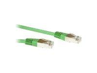 ACT Groene 5 meter LSZH F/UTP CAT5E patchkabel met RJ45 connectoren - thumbnail