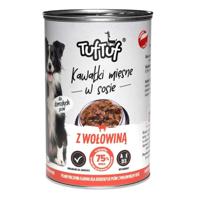 TUF TUF Meaty chunks with beef - natvoer voor honden - 1250g - thumbnail