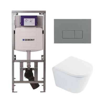 QeramiQ Dely Toiletset - 36.3x51.7cm - diepspoel - rimless - Geberit UP320 inbouwreservoir - softclose toilet zitting 35 mm - bedieningsplaat licht grijs - rechthoekige knoppen - wit glans SW1026255 / SW1159505/0701131/SW1102375 QeramiQ Dely Toiletset - 36.3x51.7cm - diepspoel - rimless - Geberit UP320 inbouwreservoir - softclose toilet zitting 35 mm - bedieningsplaat licht grijs - rechthoekige knoppen - wit glans SW1026255 / SW1159505/0701131/SW1102375