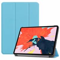 3-Vouw sleepcover hoes - iPad Pro 12.9 inch (2018-2019) - lichtblauw - thumbnail