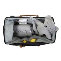Luiertas Mommy Bag large CHILDHOME zwart goud - thumbnail