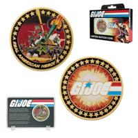 G.I. Joe Collectable Coin A Real American Hero 60th Anniversary 24k Gold Plated Limited Edition - thumbnail