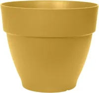 Elho Vibia Campana bloempot rond 35 cm honinggeel - thumbnail