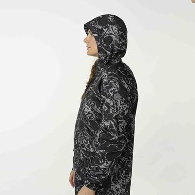 AGU Motion Rain Parka Regenjas Urban Outdoor - Marble - XL - Waterdicht AGU Motion Rain Parka Regenjas Urban Outdoor - Marble - XL - Waterdicht