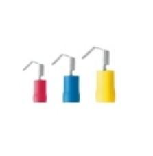 Weidmüller 9200630000 Platte stekker (female) Met vertakking Insteekbreedte: 6.3 mm Insteekdikte: 0.8 mm 180 ° Deels geïsoleerd Geel 100 stuk(s)