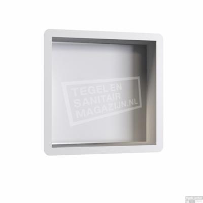 Inbouwnis Brauer Box Met Flens 30x30cm Geborsteld RVS Inbouwnis Brauer Box Met Flens 30x30cm Geborsteld RVS