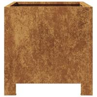 VidaXL Plantenbakken 2 st 30x30x30 cm weervast staal - thumbnail