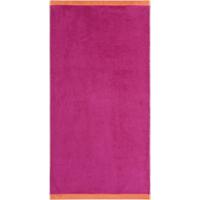 Cawö Cawo Lifestyle Splash Doubleface 7071 Handdoek 50x100 pink/mandarine - thumbnail