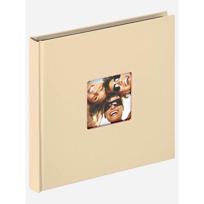 walther+ design FA-199-H FA-199-H Fotoalbum (b x h) 18 cm x 18 cm Crème 30 bladzijden