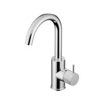 Wastafelmengkraan Hotbath Cobber X Met Draaibare Uitloop 27.8 cm Chroom - thumbnail