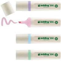 Markeerstift edding 24 eco 2-5mm pastel assorti - thumbnail