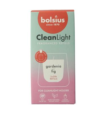 Bolsius cleanlight navulling Gardenia & Fig Bolsius cleanlight navulling Gardenia & Fig