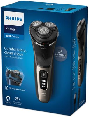 Philips S3242/12 series 3000 Scheerapparaat Zwart