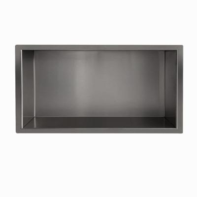 Wiesbaden Inbouwnis Novi 30x60x10 cm Gunmetal